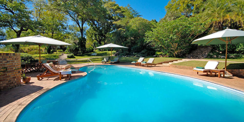 Anantara Stanley & Livingstone Victoria Falls Hotel Bagian luar foto